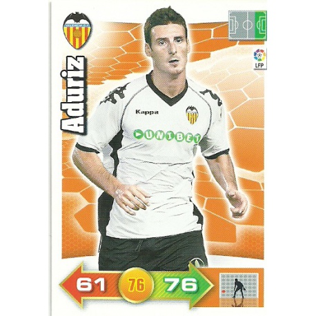 Aduriz Valencia 323 Adrenalyn XL La Liga 2010-11