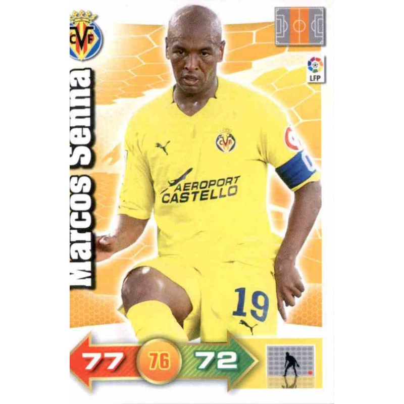 VILLAREAL no 110 Panini Champions League 08/09 Carte-MARCOS SENNA