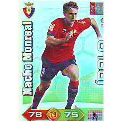Nacho Monreal Ídolos 394 Adrenalyn XL La Liga 2010-11