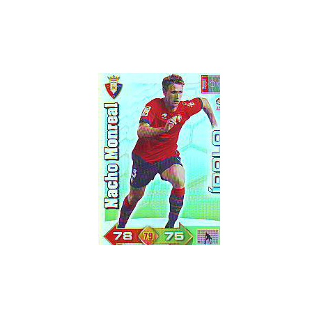 Nacho Monreal Ídolos 394 Adrenalyn XL La Liga 2010-11