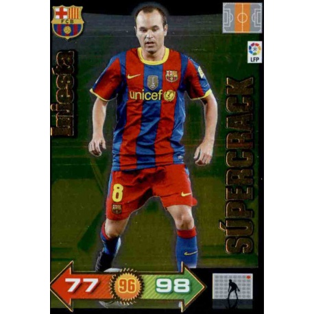 Comprar Iniesta Súper Cracks Cromos Adrenalyn Xl 2010-2011