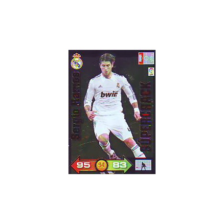 Sergio Ramos Súper Cracks 418 Adrenalyn XL La Liga 2010-11