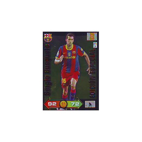 Sergio Busquets Edición Limitada EL2 Adrenalyn XL La Liga 2010-11