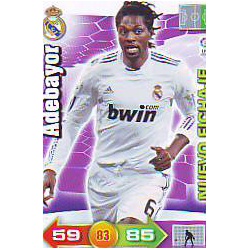 Adebayor Nuevo Fichaje 455 Adrenalyn XL La Liga 2010-11