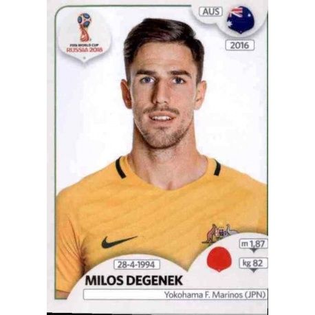 Milos Degenek Australia 216 Australia