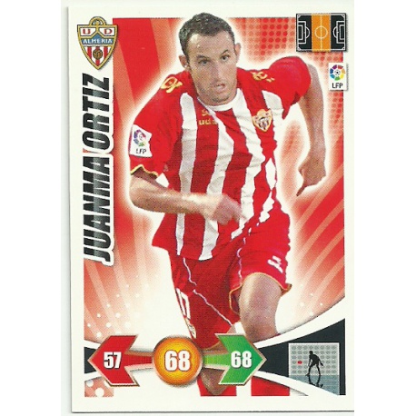 Juanma Ortiz Almeria 12 Adrenalyn XL La Liga 2009-10