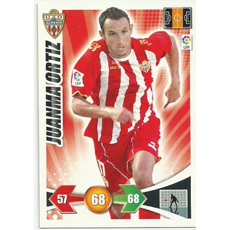 Juanma Ortiz Almeria 12 Adrenalyn XL La Liga 2009-10