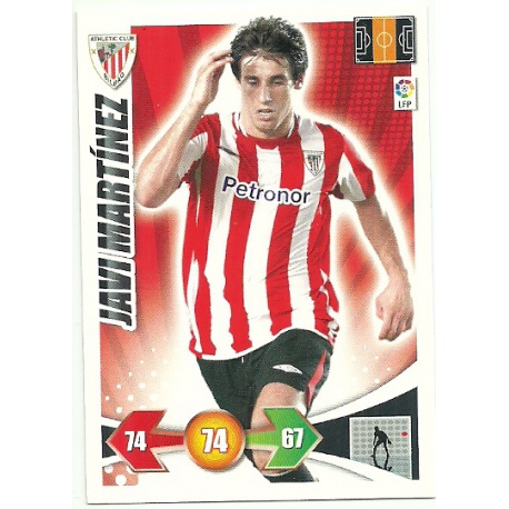 Javi Martinez Athletic Club 28 Adrenalyn XL La Liga 2009-10