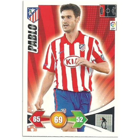 Pablo Atlético Madrid 41 Adrenalyn XL La Liga 2009-10