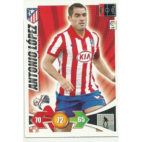 Ant. López Atlético Madrid 43 Adrenalyn XL La Liga 2009-10