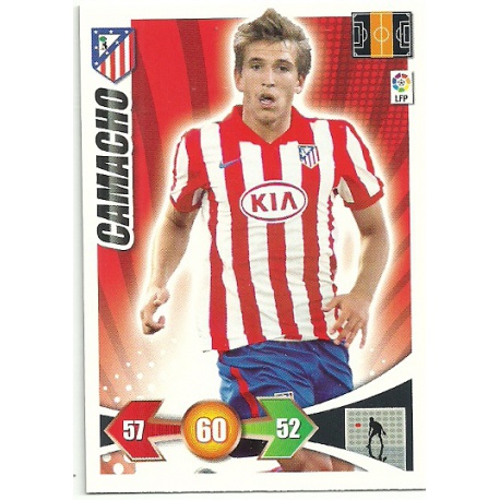Camacho Atlético Madrid 44 Adrenalyn XL La Liga 2009-10