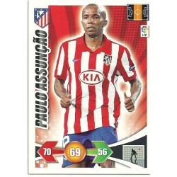 Paulo Assunçao Atlético Madrid 45 Adrenalyn XL La Liga 2009-10