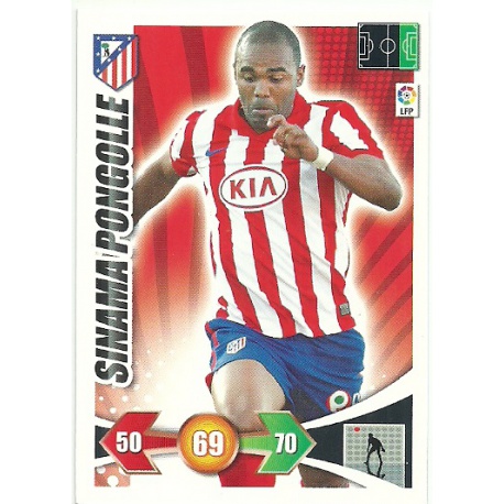Sinama Pongolle Atlético Madrid 51 Adrenalyn XL La Liga 2009-10