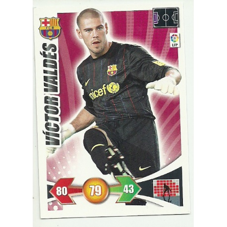 Victor Valdés Barcelona 55 Adrenalyn XL La Liga 2009-10