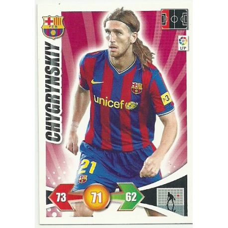 Chygrynskiy Barcelona 58 Adrenalyn XL La Liga 2009-10