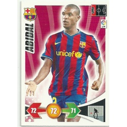 Abidal Barcelona 62 Adrenalyn XL La Liga 2009-10