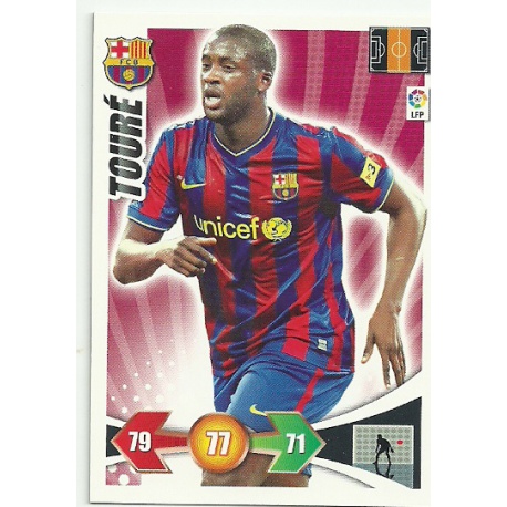 Touré Barcelona 65 Adrenalyn XL La Liga 2009-10