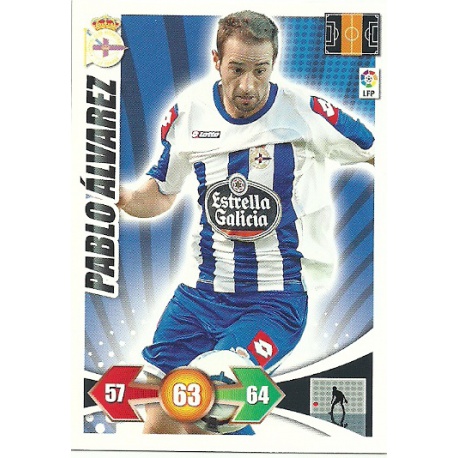 Pablo Alvarez Deportivo 84 Adrenalyn XL La Liga 2009-10