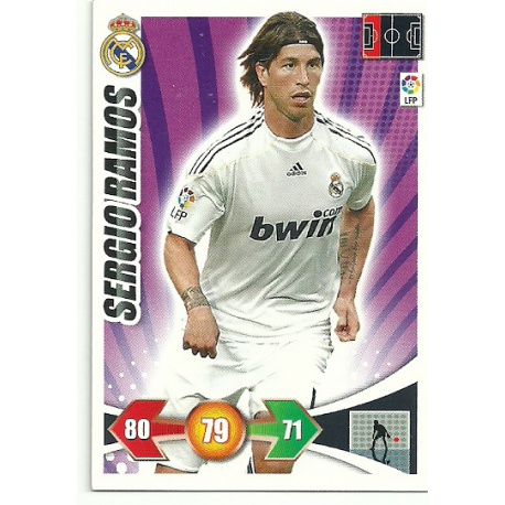 Sergio Ramos Real Madrid 128 Adrenalyn XL La Liga 2009-10