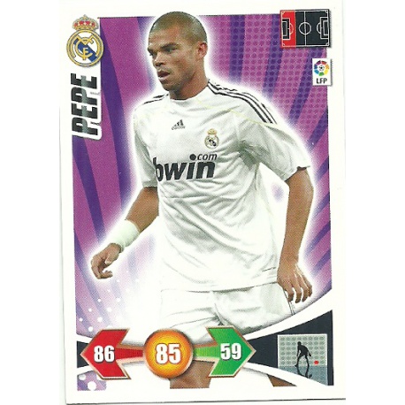 Pepe Real Madrid 130 Adrenalyn XL La Liga 2009-10