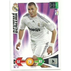 Benzemá Real Madrid 142 Adrenalyn XL La Liga 2009-10