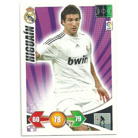 Higuain Real Madrid 143 Adrenalyn XL La Liga 2009-10