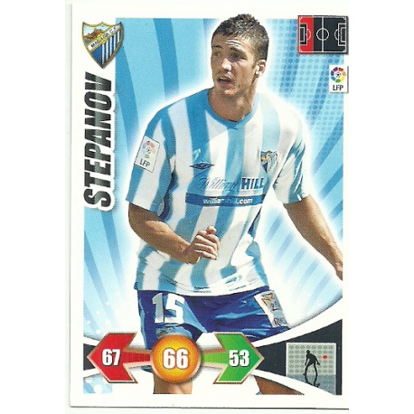 Stepanov Málaga 148 Adrenalyn XL La Liga 2009-10