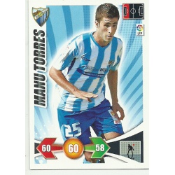 Manu Torres Málaga 151 Adrenalyn XL La Liga 2009-10