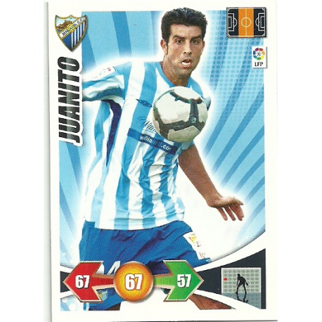 Juanito Málaga 152 Adrenalyn XL La Liga 2009-10