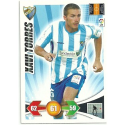 Xavi Torres Málaga 153 Adrenalyn XL La Liga 2009-10