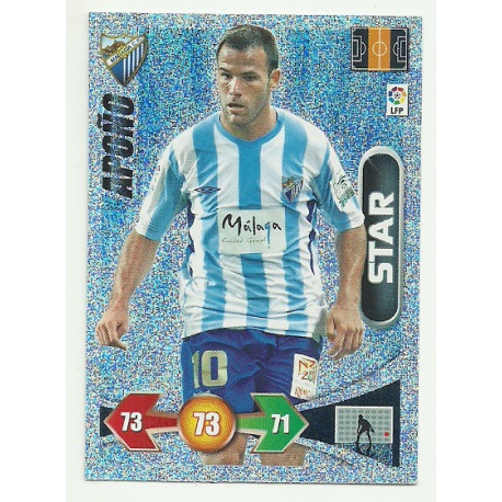 Apoño Málaga 154 Adrenalyn XL La Liga 2009-10
