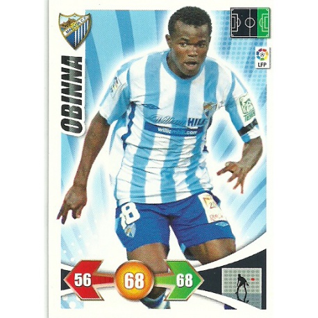 Obinna Málaga 162 Adrenalyn XL La Liga 2009-10
