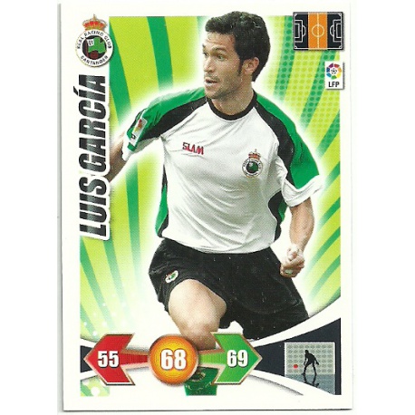 Luis Garcia Racing Santander 212 Adrenalyn XL La Liga 2009-10