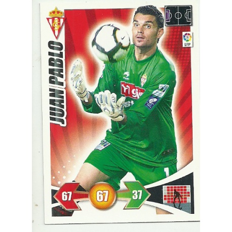 Juan Pablo Sporting 235 Adrenalyn XL La Liga 2009-10