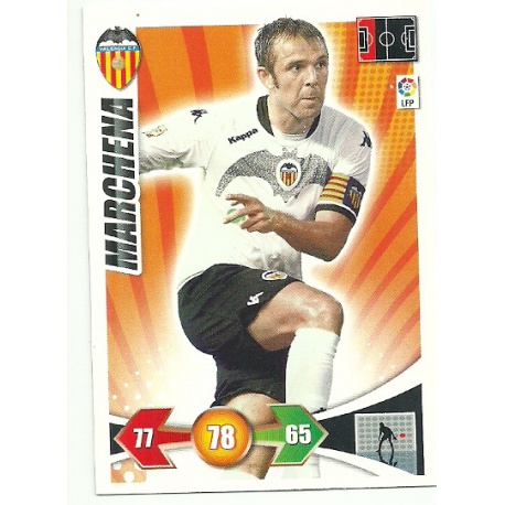 Marchena Valencia 274 Adrenalyn XL La Liga 2009-10