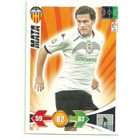 Mata Valencia 288 Adrenalyn XL La Liga 2009-10