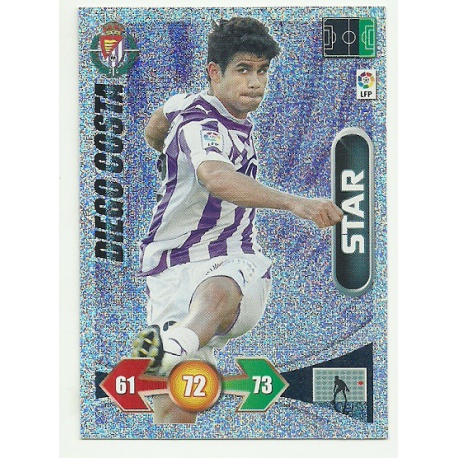 Diego Costa Valladolid 304 Adrenalyn XL La Liga 2009-10