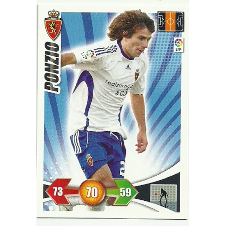 Ponzio Zaragoza 350 Adrenalyn XL La Liga 2009-10