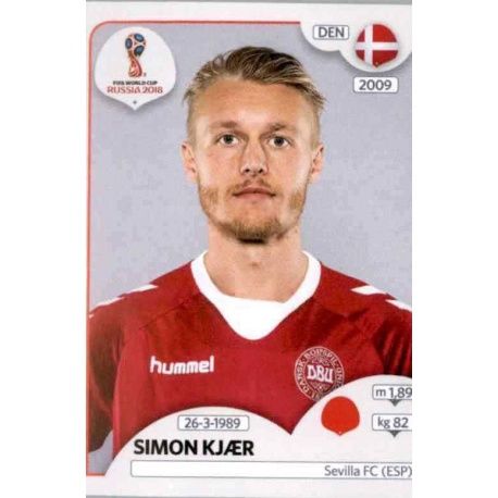 Simon Kjaer Dinamarca 256 Dinamarca