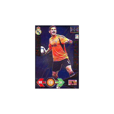 Casillas Súper Cracks 412 Adrenalyn XL La Liga 2009-10