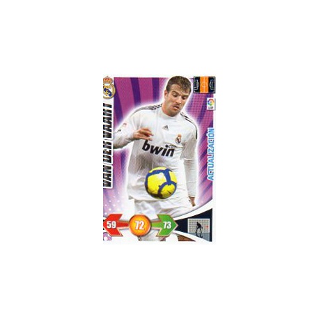 Van der Vaart Actualización 433 Adrenalyn XL La Liga 2009-10