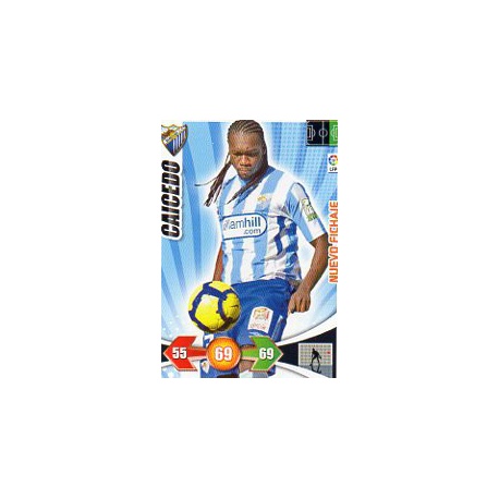 Caicedo Nuevo Fichaje 445 Adrenalyn XL La Liga 2009-10