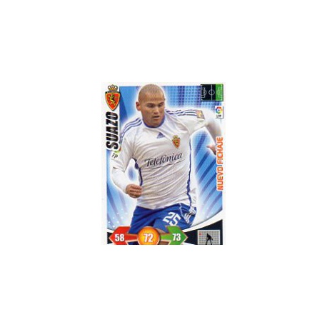 Suazo Nuevo Fichaje 457 Adrenalyn XL La Liga 2009-10