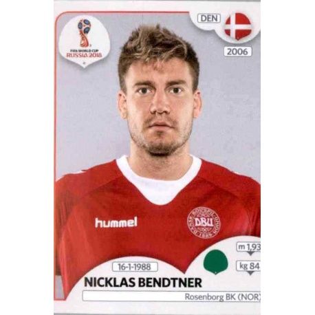 Nicklas Bendtner Dinamarca 268 Dinamarca