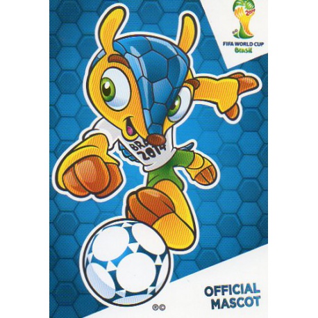 Official Mascot u1 Adrenalyn XL Brasil 2014 Update Edition