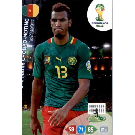 Eric-Maxim Choupo-Moting Cameroun u19 Adrenalyn XL Brasil 2014 Update Edition