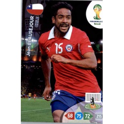 Jean Beasejour Chile u21 Adrenalyn XL Brasil 2014 Update Edition