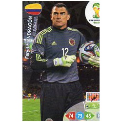 Faryd Mondragón Colombia u23 Adrenalyn XL Brasil 2014 Update Edition