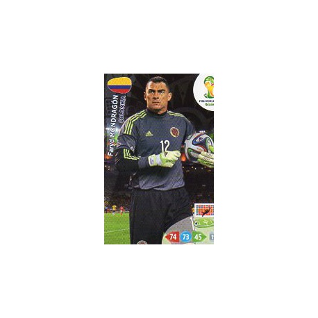 Faryd Mondragón Colombia u23 Adrenalyn XL Brasil 2014 Update Edition