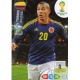 Macnelly Torres Colombia u24 Adrenalyn XL Brasil 2014 Update Edition